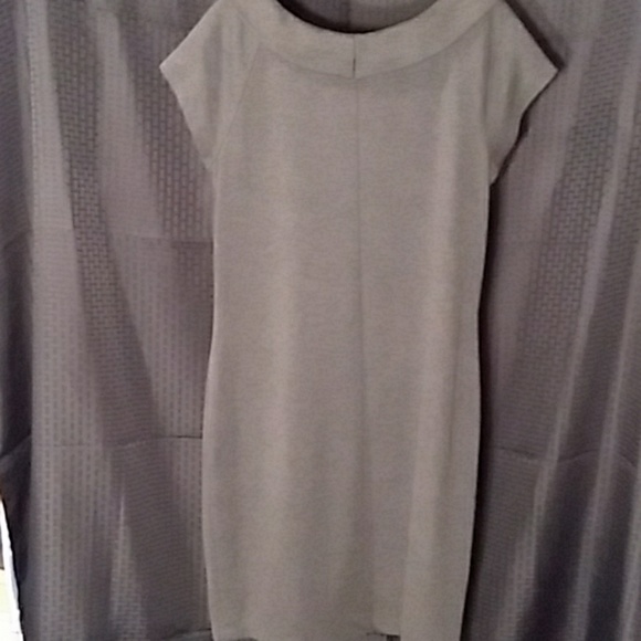Evan Picone gray sheath dress size 8 - Picture 3 of 5